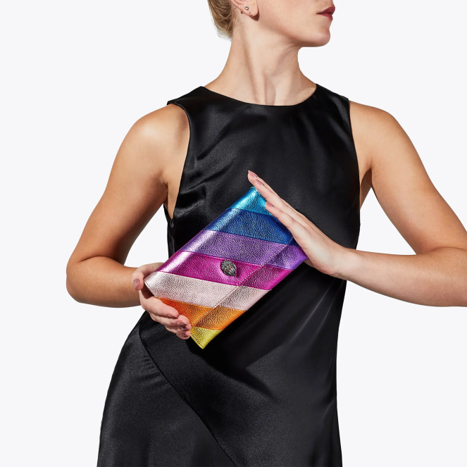 Kurt Geiger mujer cartera con cadena London Kensington 2LPR32 | bolsas varios/otros